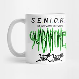 Seniors 2020 The One Where They were Quarantined Mug